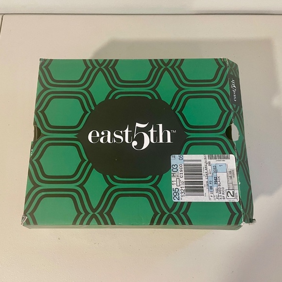 East 5th Women's Black Ankle Boots EF RICO Buckle/Side Zipper -Size 8.5 Med - Picture 12 of 12